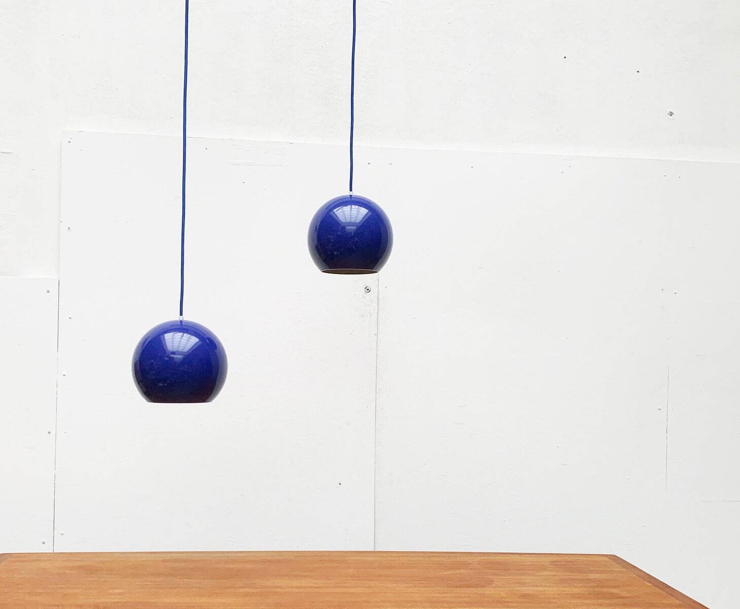 Mid-century Topan suspensions by Verner Panton for Louis Poulsen, set of 2.