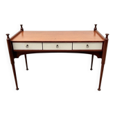 Bureau en teck, Gauthier de style scandinave, France 1970
