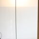 Lampadaire en acier noir, Italie années 1980