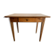 Authentic vintage farmhouse table in solid oak from the 50s and 60s