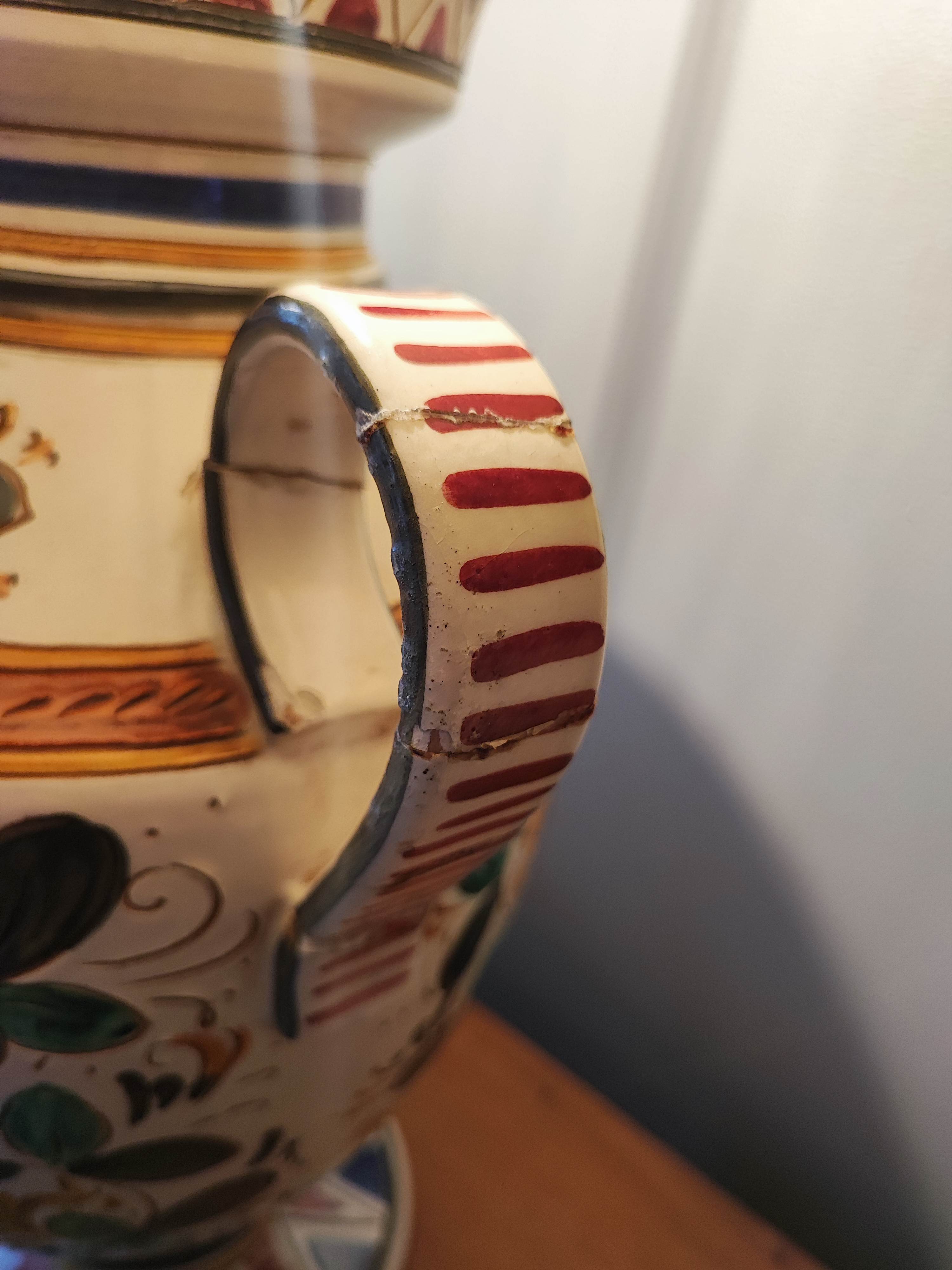 Ceramic lamp Alberto DERUTA