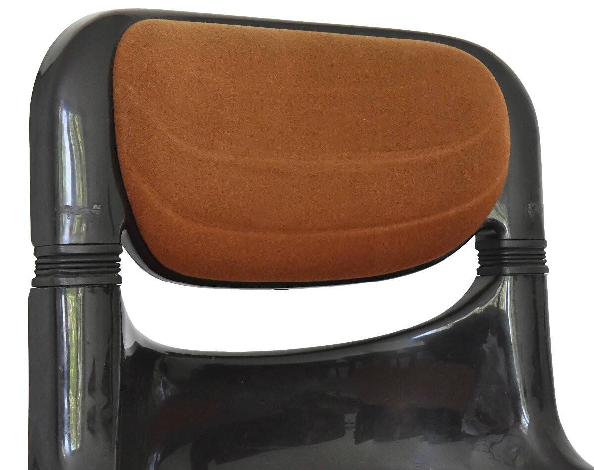 Set of 6 chairs model "Dorsal" by Emilio Ambasz and Giancarlo Piretti.