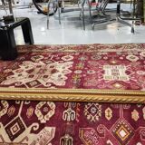 Large gilded mirror with ribbon – Napoleon III period – 136 cm