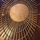 Mirror rattan ortf model years 50-60 - 63x80cm