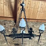 Handcrafted wrought iron chandeliers