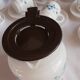 Coffee pot and forget-me-not cups