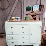 Large art deco chest of drawers