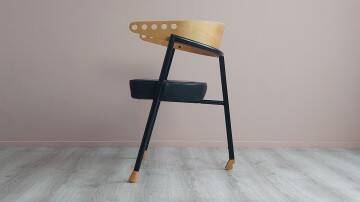 Postmodern arm chair 1980s