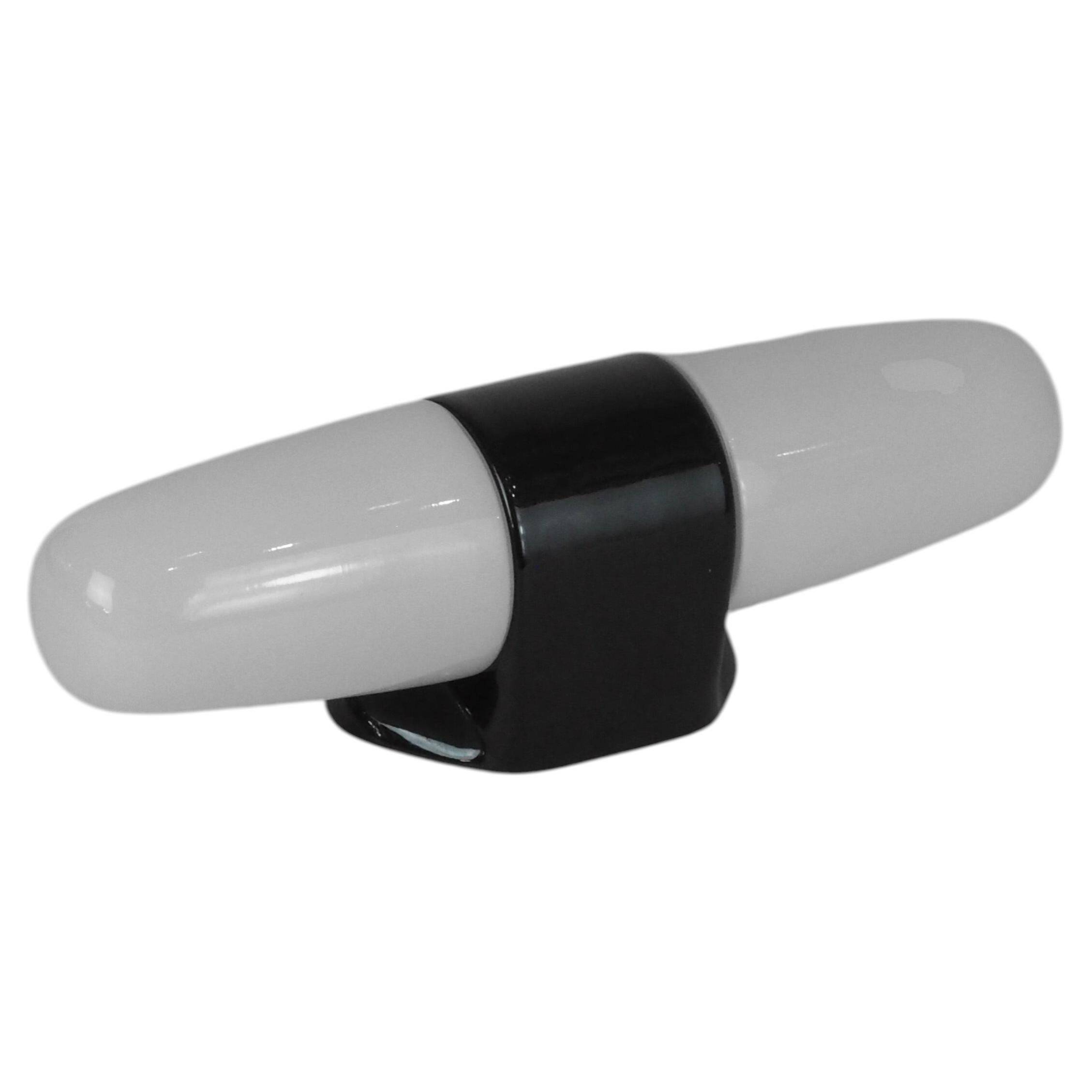 "Bauhaus" wall lamp with double glazing and porcelain by Wilhelm Wagenfeld, by Lindner