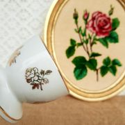 Old Berry egg cup high porcelain France vintage