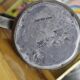 Old tin cup