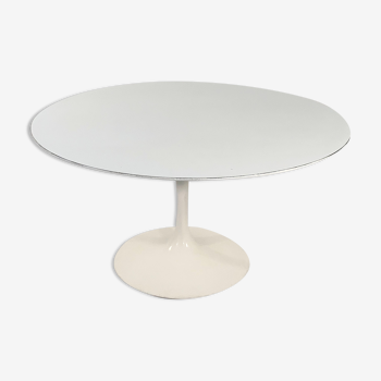 Laminated table Tulip 137 cm by Eero Saarinen edited by Knoll, 1970s