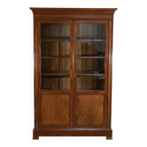 Mahogany Glass Bookcase, Restoration Period – Part 1 of the 19th Century