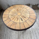 Herbier Capron ceramic dining table