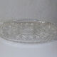 servant dish aperitif in Bavarian crystal 24% vintage cannage pattern