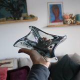 Grey smoked glass empty pocket