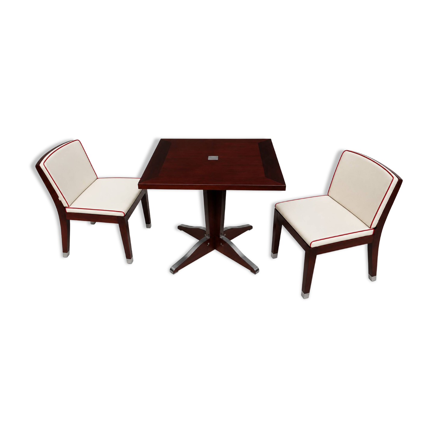 Marly set by Olivier Gagnère for SOCA – 2 chairs and table
