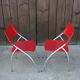 Paire de chaises italiennes Calligaris, années 1990.