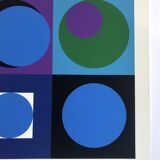 Geneviève claisse, untitled, 2014. original screenprint signed in pencil