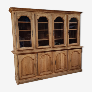 Solid oak bookcase