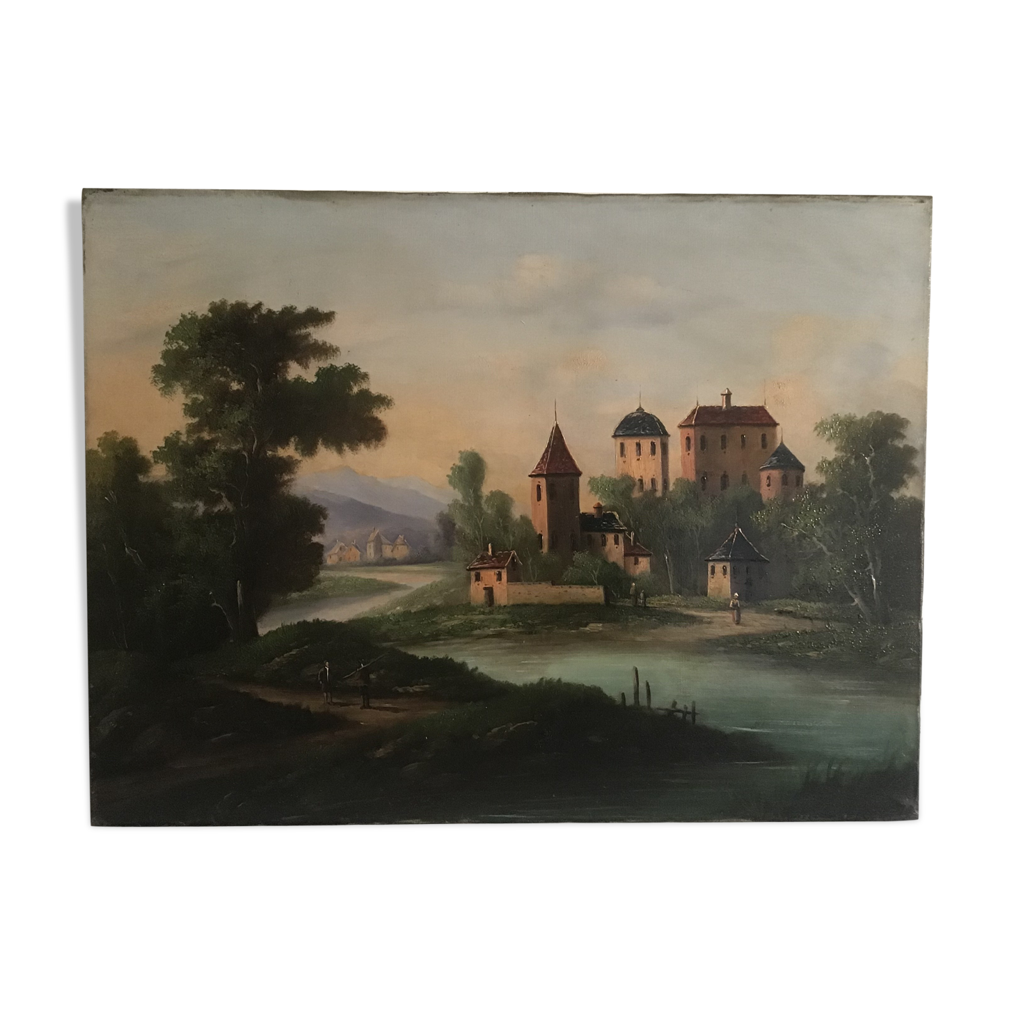 Landscape table late 19th