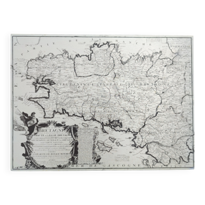 Plaque d'impression ancienne - aluminium