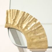 Table basse en bronze & verre trempé par Peter Ghyczy, 1970s