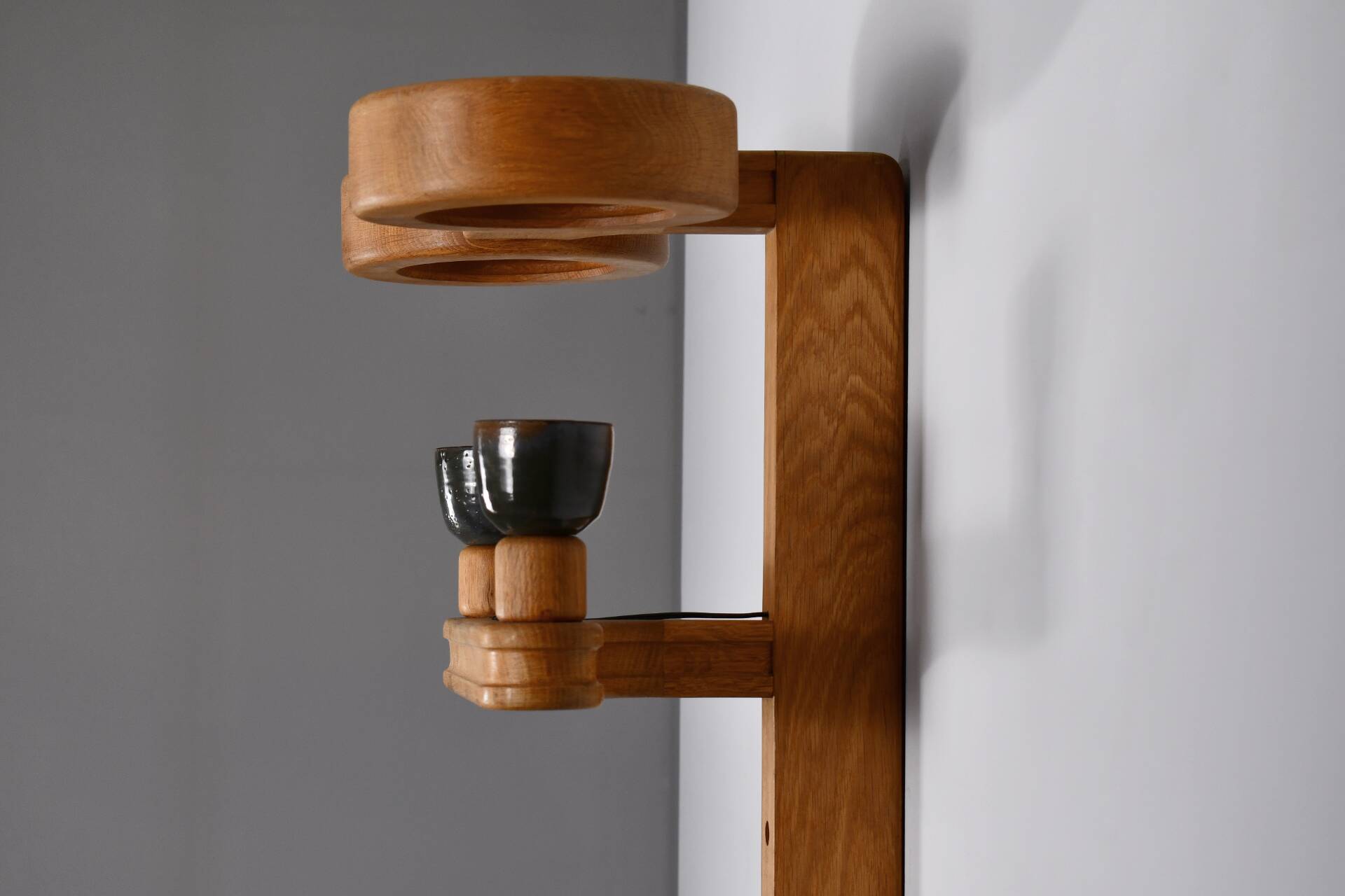 Guillerme et Chambron Wall lamp by Votre Maison. 1960s