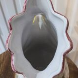 Large ceramic rooster pitcher Deruta