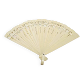 Éventail en celluloïd polonais Art Nouveau, années 1900