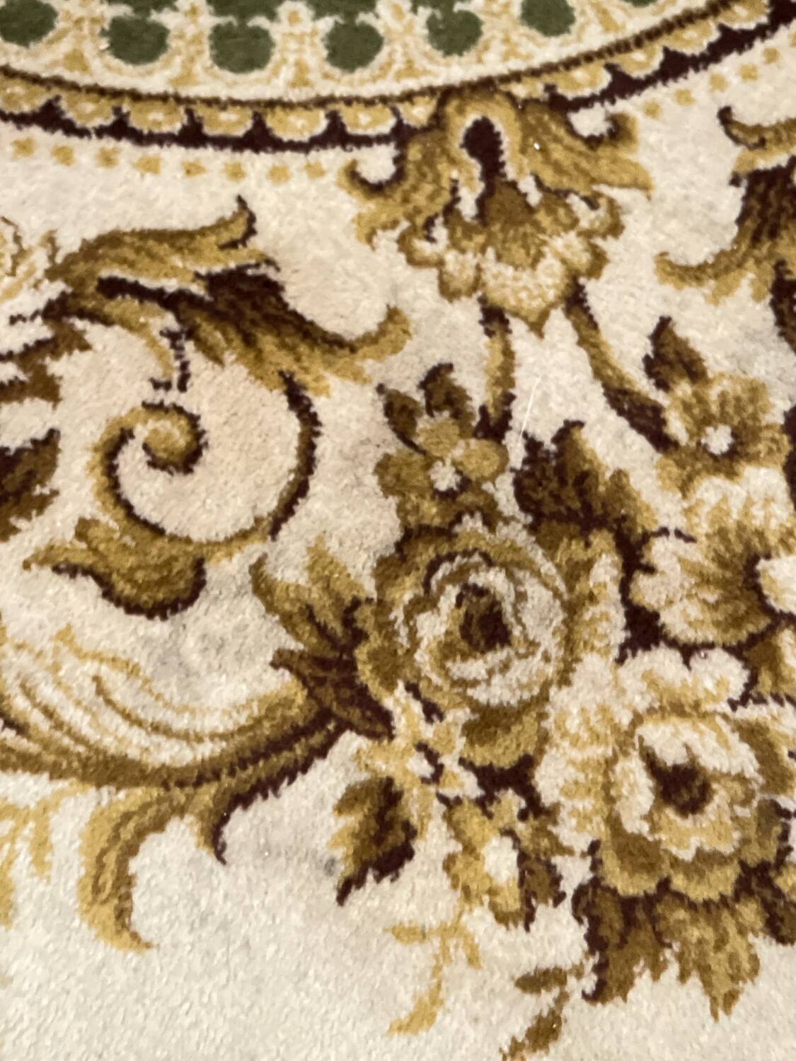 Vintage carpet in pure virgin wool from the 70s, Chambord by Eulan Bayer.