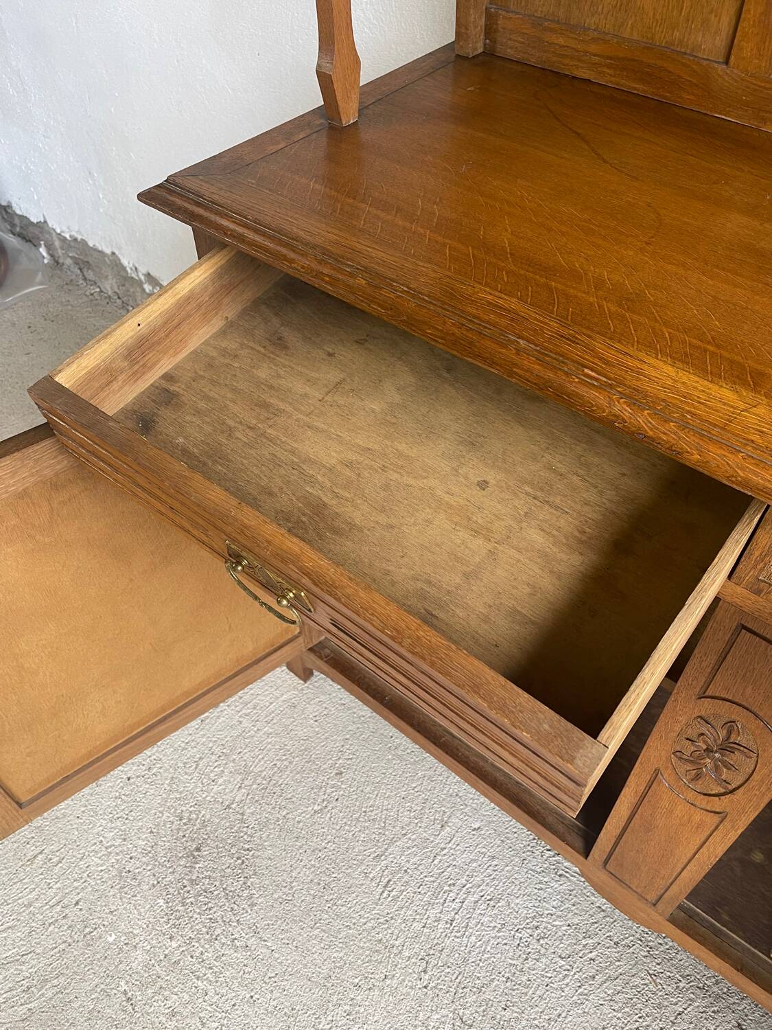 Art Nouveau two-body buffet