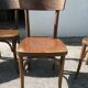 Lot de 5 chaises anciennes Thonet