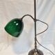 Lampe globe opaline verte