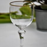 Pair of baccarat crystal glasses model mahora
