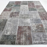 8x11 Handmade Wool Vintage Rug 354x251Cm