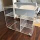 Designer TV unit David Lange vintage Plexiglas