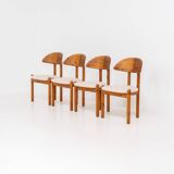 Ensemble de 4 chaises en pin par Vamdrup Stolefabrik (Danemark, années 1970).