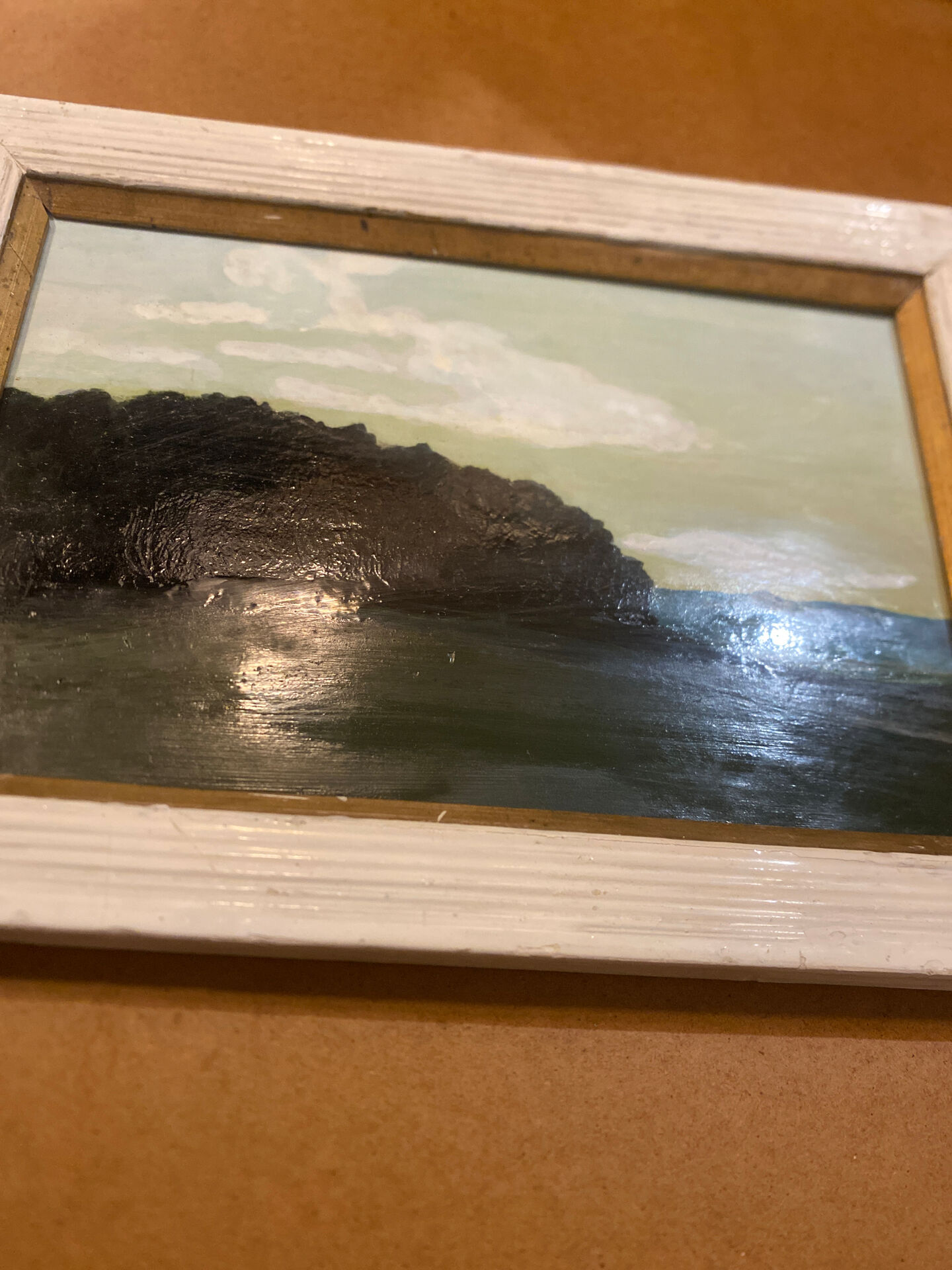 Peinture de forêt - huile originale