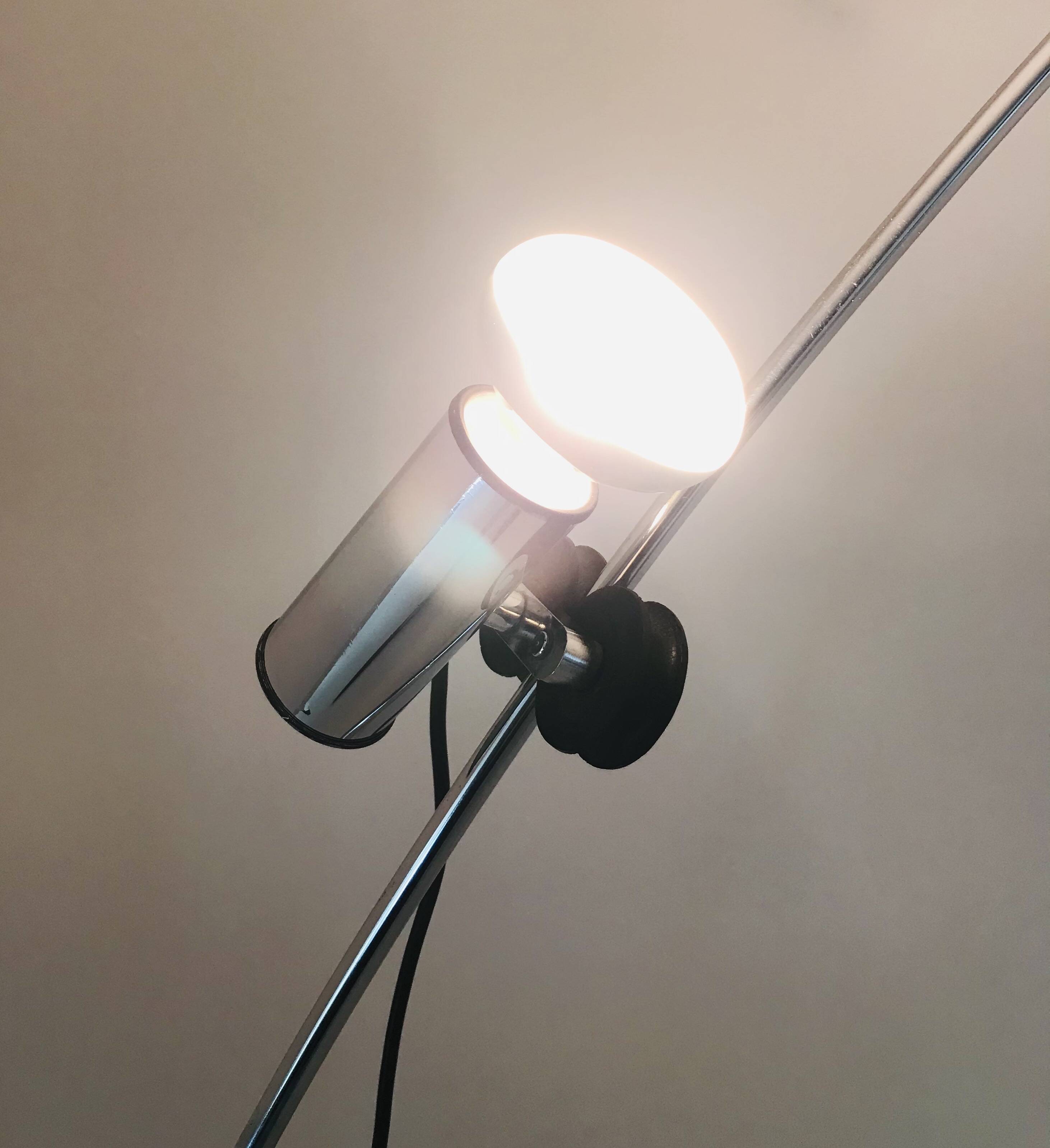 “Molla” floor lamp by Cesare Leonardi and Francesca Stagi for Lumenform, Italy 1971