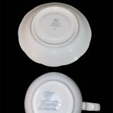 Suite of 7 coffee cups with saucers THUN