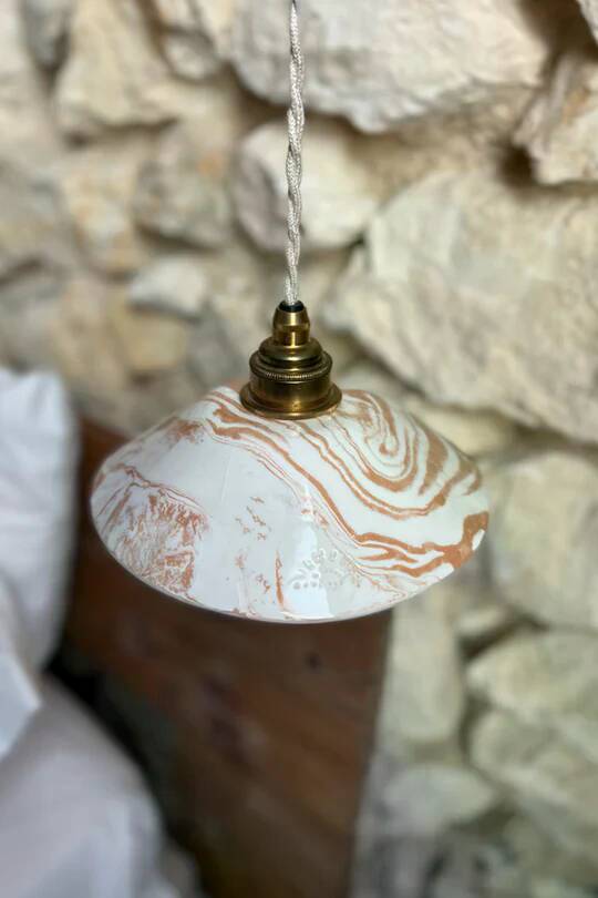 LISETTE - Glazed mixed earth - Suspension