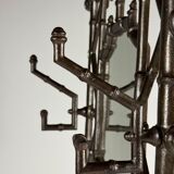 Faux bamboo coat rack cast iron ca. 1890