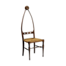 Ceremonial chair, Pozzi e Verga, Chair, Italy 1950