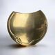Art deco swan vase in brass, France, 1960s