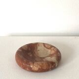 Pink marble ashtray