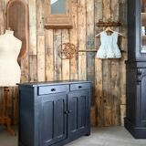 Black Parisian sideboard (renovated)