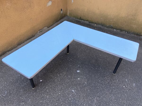 Banc d’angle maternelle enfant école formica 1960 active