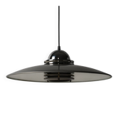 Lampe suspendue Belid T1390 par Jan Eskil Eskilsson, soucoupe UFO, éclairage moderne suédois des années 1980.