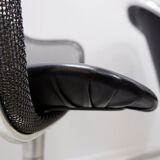 Set of 4 swivel armchairs "Iuta" by Antonio Citterio for B&B Italia